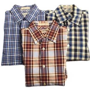 Three Nordstrom Smart Care dress shirts